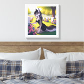 Toile Loup veuve de guerre (Insitu(Chambre))