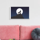 Toile Loup | Zazzle_Growshop. (Insitu(Salon))