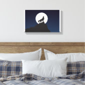 Toile Loup | Zazzle_Growshop. (Insitu(Chambre))