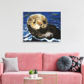 Toile Loupe de mer (Insitu(Salon))