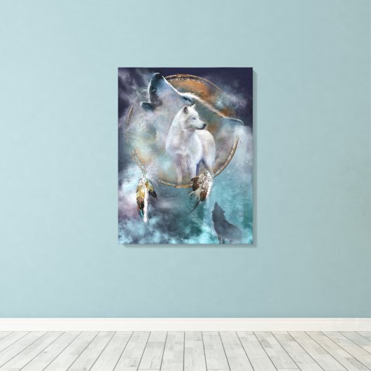 Toile Loups (Insitu (Plancher de Bois))