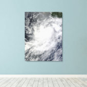 Toile L'ouragan Frank au Mexique (Insitu (Plancher de Bois))