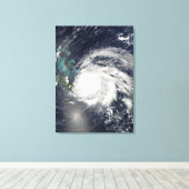 Toile L'ouragan Ike sur Cuba, Hispaniola (Insitu (Plancher de Bois))