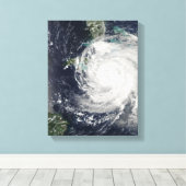 Toile L'ouragan Ike sur Cuba, la Jamaïque et le Baham (Insitu (Plancher de Bois))