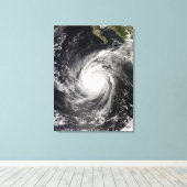 Toile L'ouragan Norbert au Mexique (Insitu (Plancher de Bois))