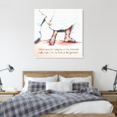 Toile L'ourlet de son vêtement (Insitu(Chambre))