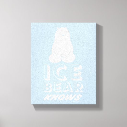 Toile L'Ours De Glace Connaît (Recto)