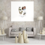 Toile Love 4 photo simple moderne cadeau personnalisé ca<br><div class="desc">Love 4 photo simple moderne personnalisé anniversaire,  mariage,  anniversaire ou cadeau de Noël pour celui que vous aimez.</div>