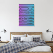 Toile LOVE 80s Style néon (Insitu(Chambre))