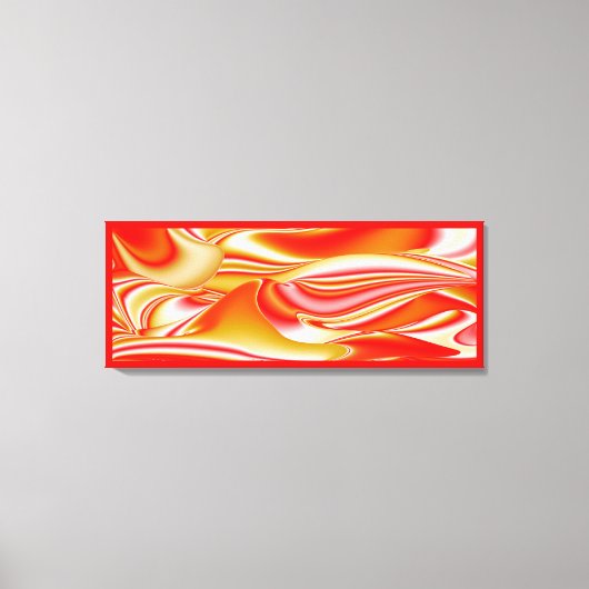 Toile Love and Gold Abstrait 3D Rainbowart (Recto)