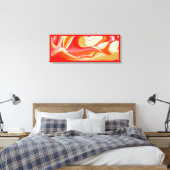 Toile Love and Gold Abstrait 3D Rainbowart (Insitu(Chambre))