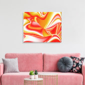 Toile Love and Gold Abstrait 3D Rainbowart (Insitu(Salon))