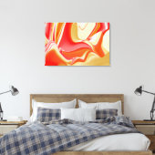 Toile Love and Gold Abstrait 3D Rainbowart (Insitu(Chambre))