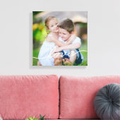 Toile LOVE Écriture de la zone de photo personnalisée (Insitu(Salon))