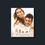 Toile Love Fiançailles Photo Canvas Imprimer<br><div class="desc">Love Fiançailles Photo Canvas Imprimer</div>
