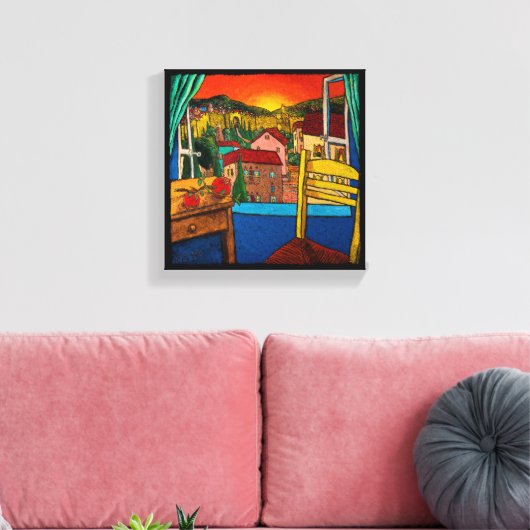 Toile Love for Jerusalem, Jonathan Kis-Lev Canvas Imprim (Insitu(Salon))