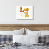 Toile Love Halloween coiffeuse (Insitu(Chambre))