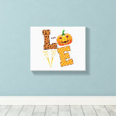Toile Love Halloween coiffeuse (Insitu (Plancher de Bois))