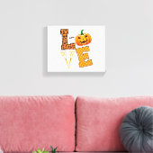 Toile Love Halloween coiffeuse (Insitu(Salon))