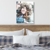 Toile Love Motif superposition photo (Insitu(Chambre))