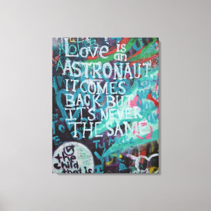 Toile Love Prague mur Graffiti Street art, réel urbain