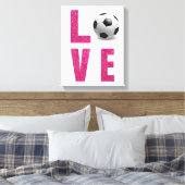 Toile Love Soccer (Insitu(Chambre))