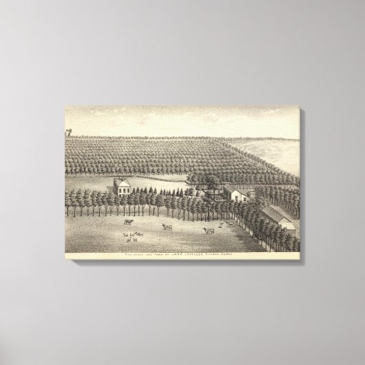 Toile Loveless Farm, Nebraska (Recto)