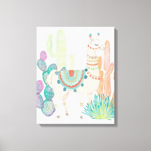 Toile Lovely Llamas II (Recto)