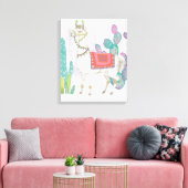 Toile Lovely Llamas V (Insitu(Salon))