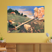 Toile Lover Sighing like a Furnace Print (Insitu(Salon))