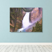Toile Lower Yellowstone Falls, Grand Canyon de (Insitu (Plancher de Bois))