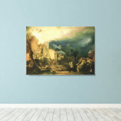 Toile L'Secourt de John Wesley (Insitu (Plancher de Bois))