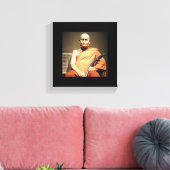 Toile Luang Poo Cha Subhaddho ... Moine bouddhiste (Insitu(Salon))