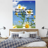 Toile Luc 11:28 Bible Verse KJV Pic Wall Art (Insitu(Chambre))