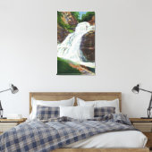 Toile Lucifer Falls View in Robert H. Treman State (Insitu(Chambre))