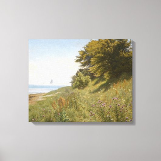 Toile Ludvig Kabell - Jour d'été en mer (Recto)