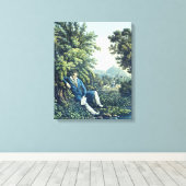 Toile Ludwig van Beethoven by a River (Insitu (Plancher de Bois))