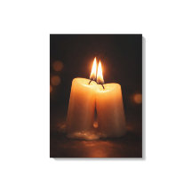 Lueur de bougie romantique – Minimaliste pour la S