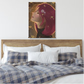Toile Lueur dorée paisible (Insitu(Chambre))