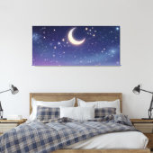 Toile Lueur nocturne rêveuse (Insitu(Chambre))