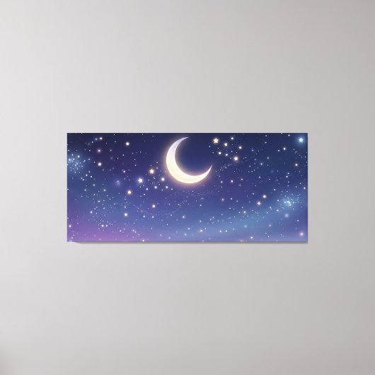 Toile Lueur nocturne rêveuse (Recto)