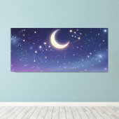 Toile Lueur nocturne rêveuse (Insitu (Plancher de Bois))