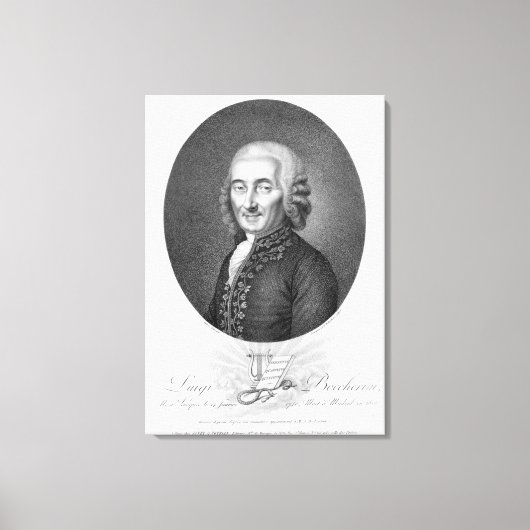 Toile Luigi Boccherini (Recto)
