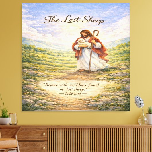 Toile Luke 15 Parable Lost Sheep (Insitu(Salon))