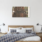 Toile Lumberjacks Couper un séquoia (Insitu(Chambre))