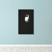 Toile Lumière à l'extrémité du tunnel (Insitu (Plancher de Bois))