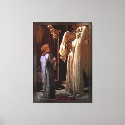 Toile Lumière du Harem par Lord Frederic Leighton (Recto)