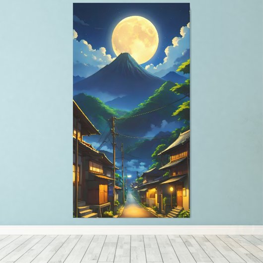 Toile Lumière lune Java (Insitu (Plancher de Bois))