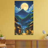 Toile Lumière lune Java (Insitu(Salon))