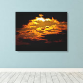 Toile Lumière nocturne (Insitu (Plancher de Bois))